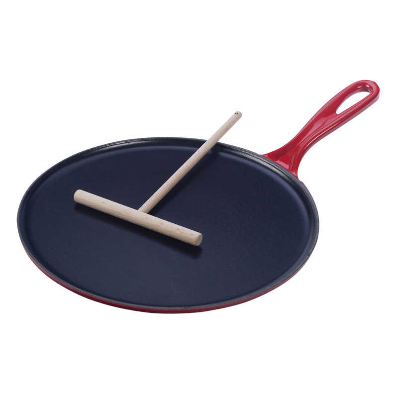 Le Creuset Enameled Cast Iron 10.75" Crepe Pan & Reviews Wayfair
